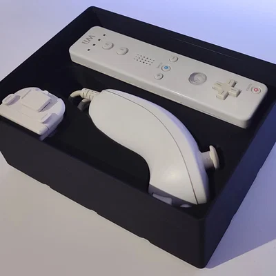 Khay Đựng Tay Cầm Wii Remote & Nunchuck Chuẩn Gridfinity