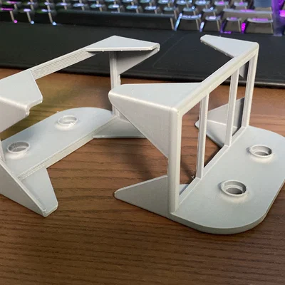 Ngàm gắn nguồn Fanatec ClubSport DD+ lên khung nhôm 80x40