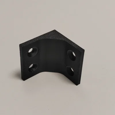 Ke góc vuông 3D 30x30x30 - Giải pháp gia cố kệ tủ chắc chắn