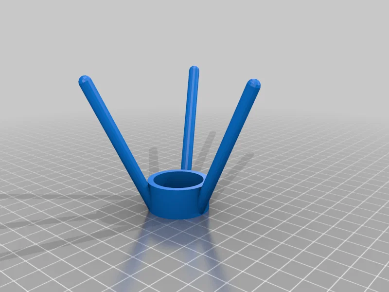Giá đỡ ống nghiệm (Test tube stand) 3 chân - Image 2