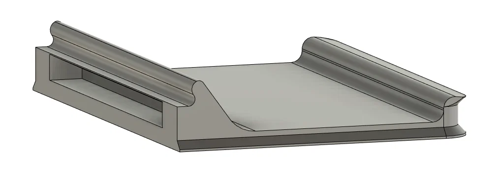 Nắp cho khay Gridfinity 1x1 có tab nhãn (click-in, ôm khít) - Image 3