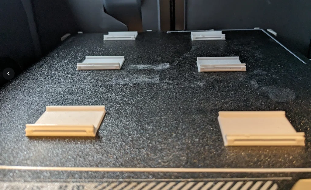 Nắp cho khay Gridfinity 1x1 có tab nhãn (click-in, ôm khít) - Image 5