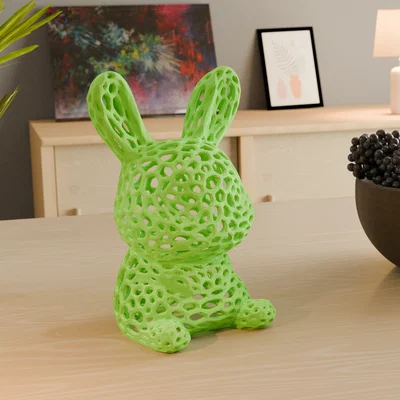 Voronoi Easter Bunny – Thỏ Phục Sinh Voronoi in 3D