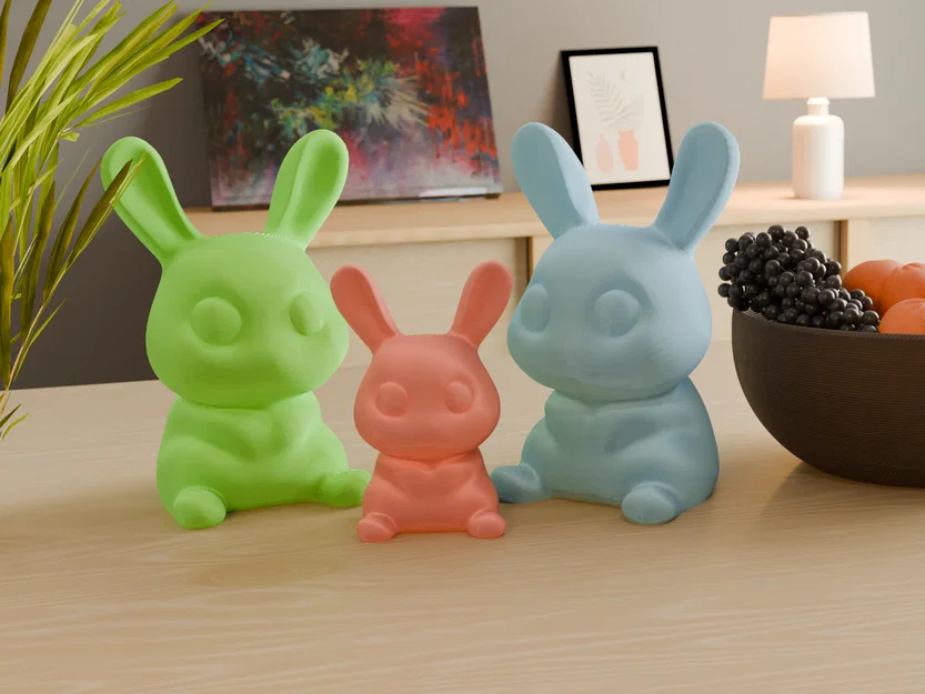 Thỏ Phục Sinh Dễ Thương (Cute Easter Bunny) - Image 1