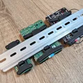 Braket DIN Rail Low-profile cho Raspberry Pi, SKR Pico & BTT Pi 1.2 - Thumbnail 1