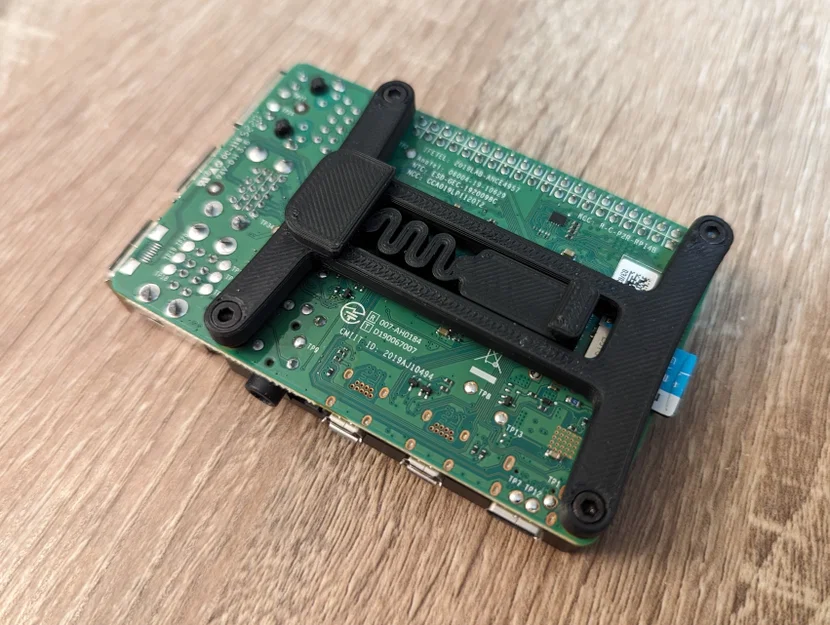 Braket DIN Rail Low-profile cho Raspberry Pi, SKR Pico & BTT Pi 1.2 - Image 5