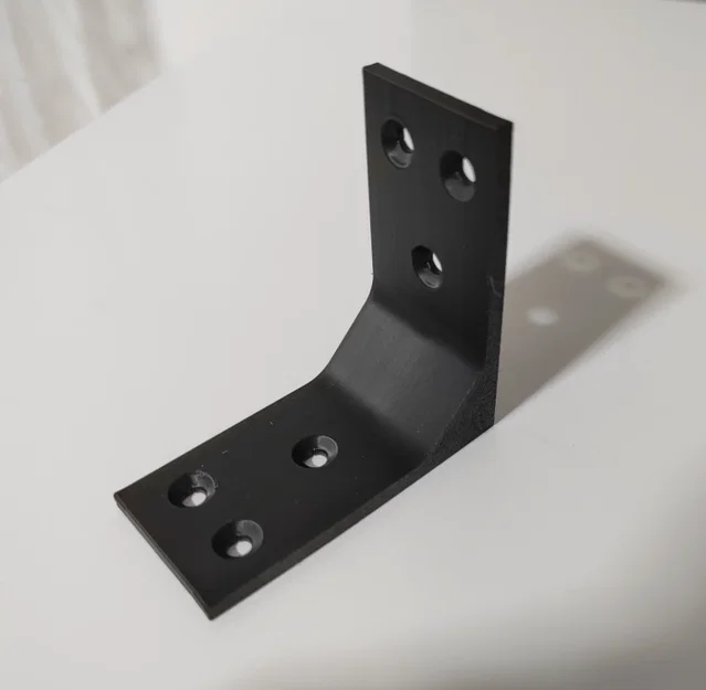 Ke góc vuông 60x60x30 - Phụ kiện lắp ráp in 3D chắc chắn - Image 1