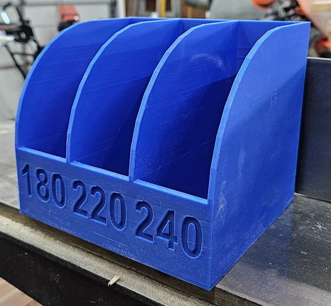 Giá treo lưu trữ nhám đĩa 5" có nhãn (nhiều biến thể) - Image 1