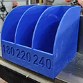 Giá treo lưu trữ nhám đĩa 5" có nhãn (nhiều biến thể) - Thumbnail 1