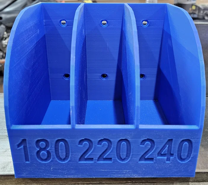 Giá treo lưu trữ nhám đĩa 5" có nhãn (nhiều biến thể) - Image 2