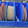 Giá treo lưu trữ nhám đĩa 5" có nhãn (nhiều biến thể) - Thumbnail 4