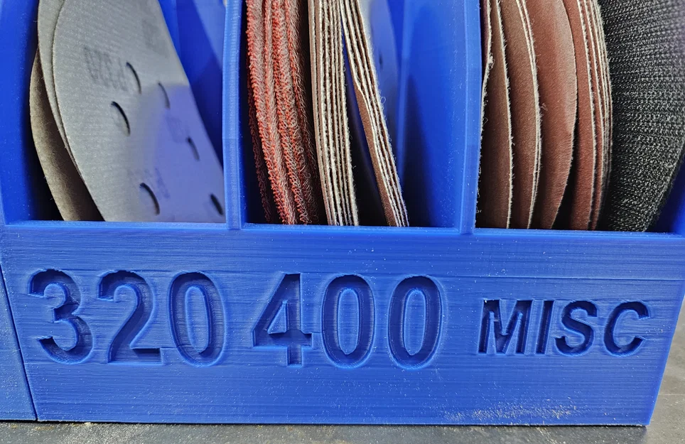 Giá treo lưu trữ nhám đĩa 5" có nhãn (nhiều biến thể) - Image 7