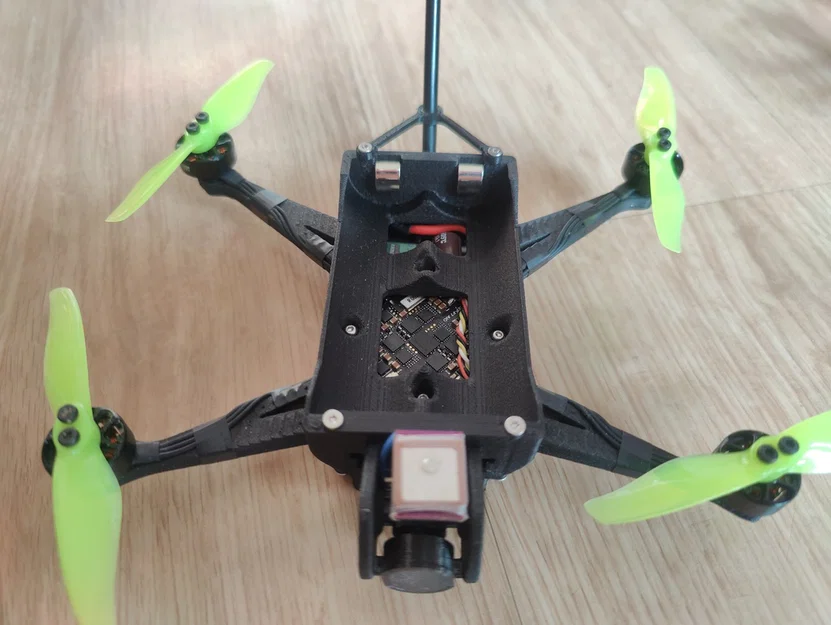 Mini Fatty Long Range Drone 2x pin 21700 Li-ion - sẵn sàng cho HD - Image 2