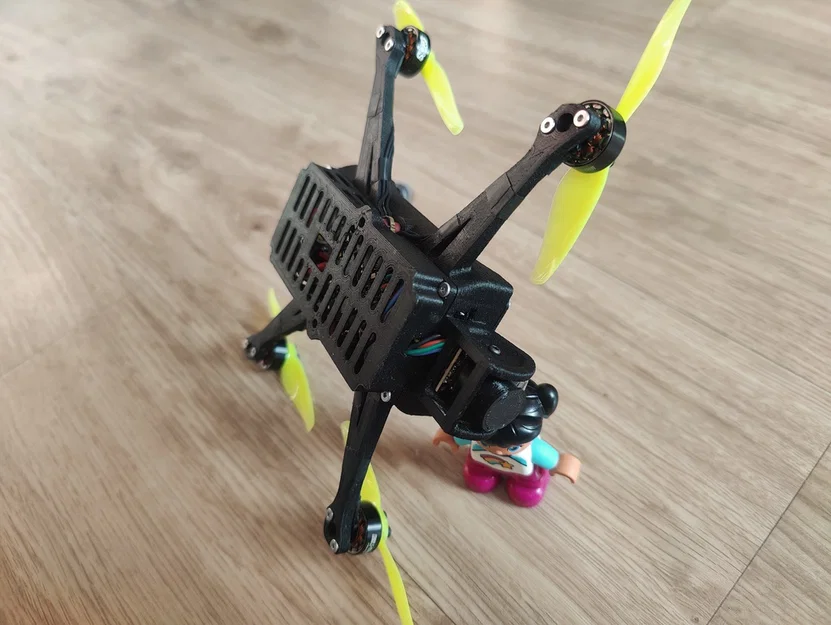 Mini Fatty Long Range Drone 2x pin 21700 Li-ion - sẵn sàng cho HD - Image 4