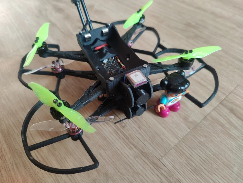 Mini Fatty Long Range Drone 2x pin 21700 Li-ion - sẵn sàng cho HD - Image 5