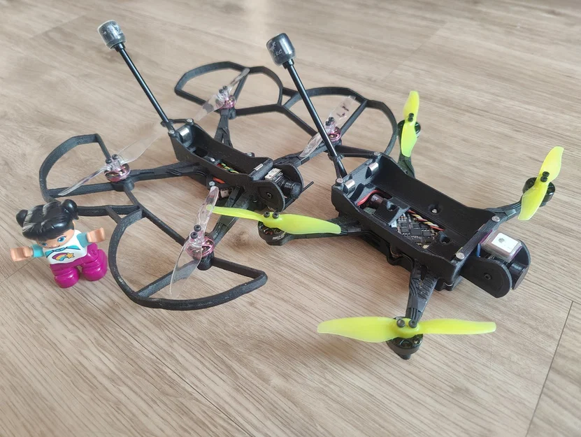 Mini Fatty Long Range Drone 2x pin 21700 Li-ion - sẵn sàng cho HD - Image 6