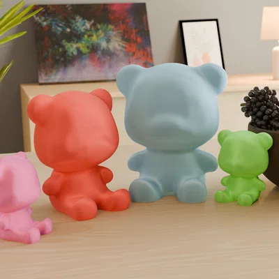 Cute Bear – Mô hình gấu dễ thương phong cách cartoon