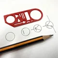 Mẫu Thước Vẽ Sơ Đồ Điện (Template For Electrical Diagrams) - Thumbnail 2