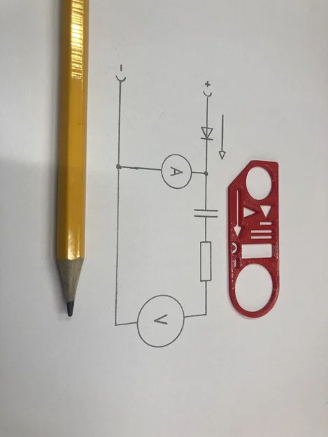 Mẫu Thước Vẽ Sơ Đồ Điện (Template For Electrical Diagrams) - Image 3