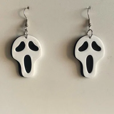 Bông tai Scream (grito) – kinh dị, terror, susto