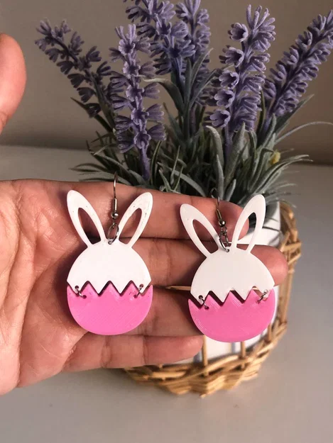 Bông tai Trứng Phục Sinh & Thỏ Phục Sinh (Pascua de Resurrección) - Image 2