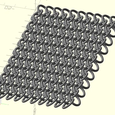Parametric Chain Mail V2 – Chainmail tham số dễ tùy chỉnh