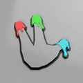 Huy hiệu Gorilla Tag Finger Painter - Thumbnail 2