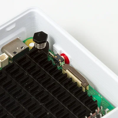 Case Raspberry Pi-5 dạng kẹp gọn nhẹ (Raspberry Pi-5 Case)