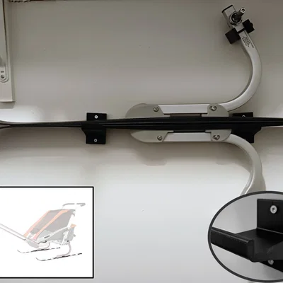 Móc treo ván trượt cho xe Chariot Thule - Giải pháp lưu trữ gọn gàng