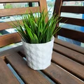 Chậu cây 3D Flowerpot Vase 01 họa tiết hình lục giác hiện đại - Thumbnail 1