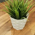 Chậu cây 3D Flowerpot Vase 01 họa tiết hình lục giác hiện đại - Thumbnail 2