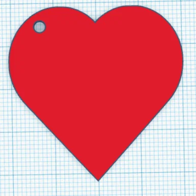Móc khóa trái tim 3D (Llaverito de Corazon) – Quà tặng ý nghĩa