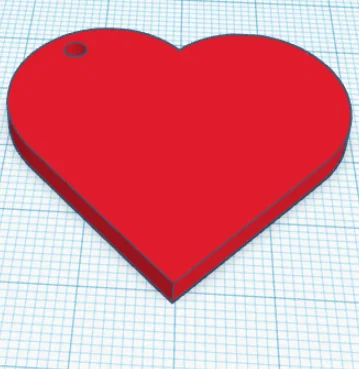 Móc khóa trái tim 3D (Llaverito de Corazon) – Quà tặng ý nghĩa - Image 2