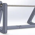 Giá đỡ cuộn nhựa in 3D đa năng (1kg - 5kg) chắc chắn, dễ in - Thumbnail 4
