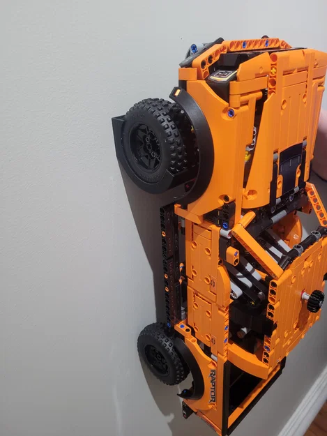 Giá treo tường cho xe Lego Technic Raptor - Phụ kiện in 3D trưng bày - Image 1