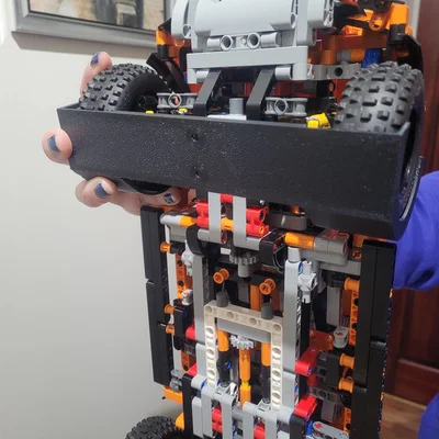 Giá treo tường cho xe Lego Technic Raptor - Phụ kiện in 3D trưng bày
