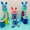 Mô hình Trứng Phục sinh Bunny có khớp nối (Easter Bunny Egg) in 3D - Thumbnail 5