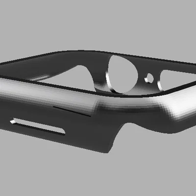 Ốp bảo vệ Apple Watch 7/8 45mm thiết kế khe loa đơn in 3D