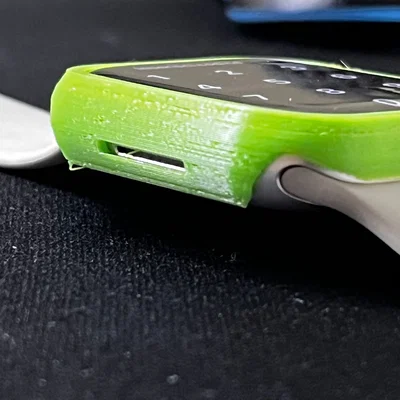 Ốp bảo vệ Apple Watch 7/8 45mm thiết kế khe loa đơn in 3D