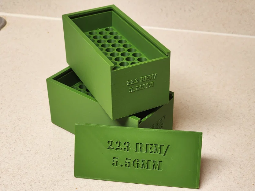 Hộp đạn 223/5.56mm (xếp chồng được) - Image 1