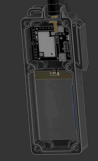 Hộp Meshtastic Chống Nước Mỏng (Slim Waterproof Meshtastic Case) - Image 3