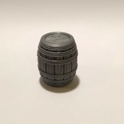 Thùng gỗ buộc dây thừng cho Gloomhaven