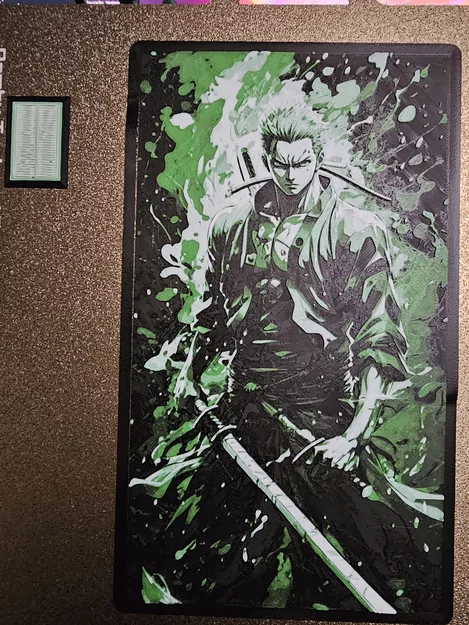 Zoro One Piece - HueForge - Image 1