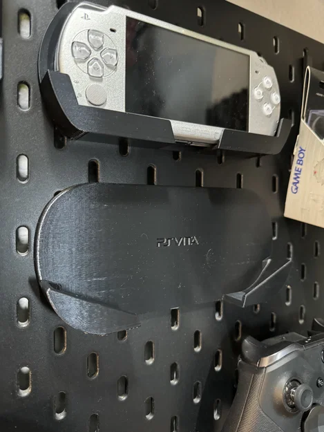 Giá treo PS Vita cho bảng IKEA Skadis - Phụ kiện trang trí góc game - Image 1