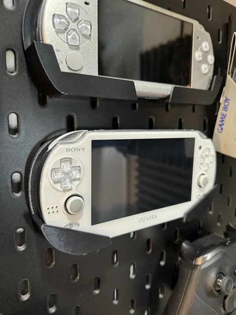 Giá treo PS Vita cho bảng IKEA Skadis - Phụ kiện trang trí góc game - Image 3