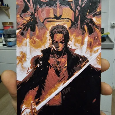 Shanks One Piece - HueForge