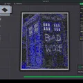 Mô hình tranh in 3D Tardis Doctor Who - Nghệ thuật HueForge độc đáo - Thumbnail 3