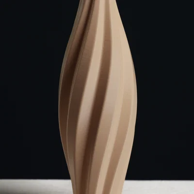 Bình Hoa Xoắn Cao (Vase Mode)