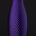 Bình Hoa Cong Nhẹ Vân Gợn Sóng (vase mode) - Thumbnail 3