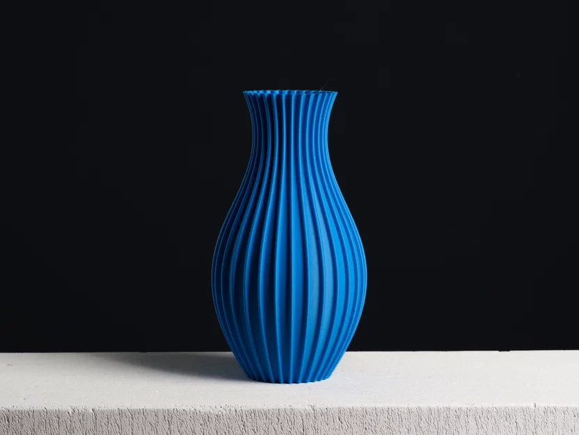 Bình Nordic hoạ tiết sọc, in Vase Mode - Image 1